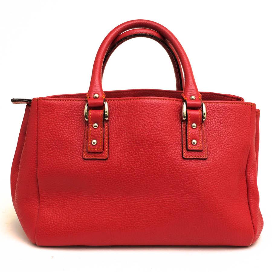 WAKO（和光） カーフレザー ハンドバッグ WAKO ワコウ 銀座和光 カーフレザー ネイビー シルバー金具 ハンドバッグ