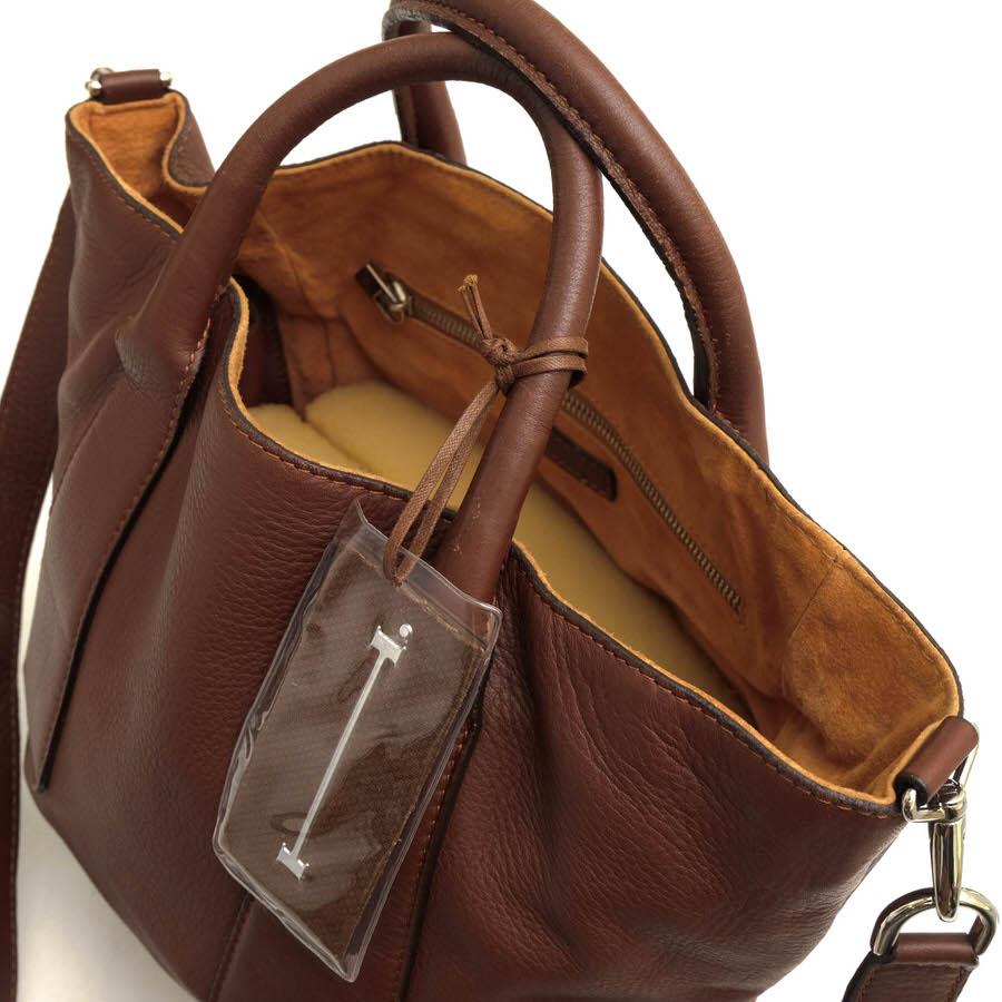 HIROFU（ヒロフ） トートバッグ 牛革 2WAY ショルダーバッグ シボ革