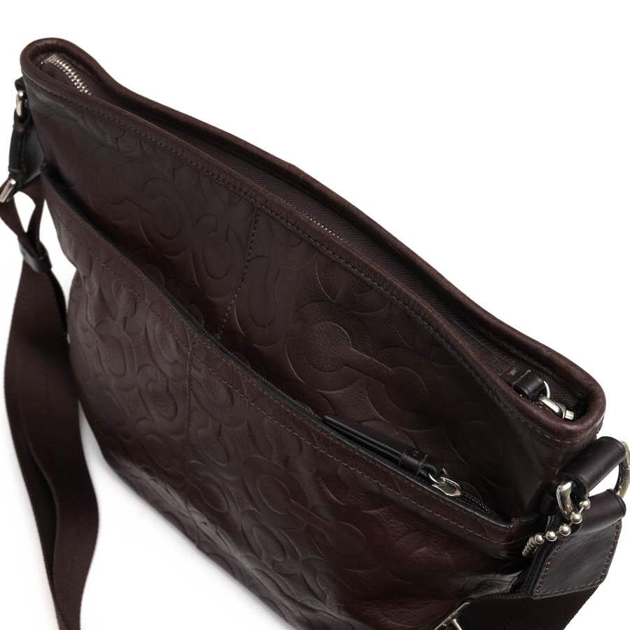 COACH（コーチ） ショルダーバッグ 70248 Op Art Leather Flat