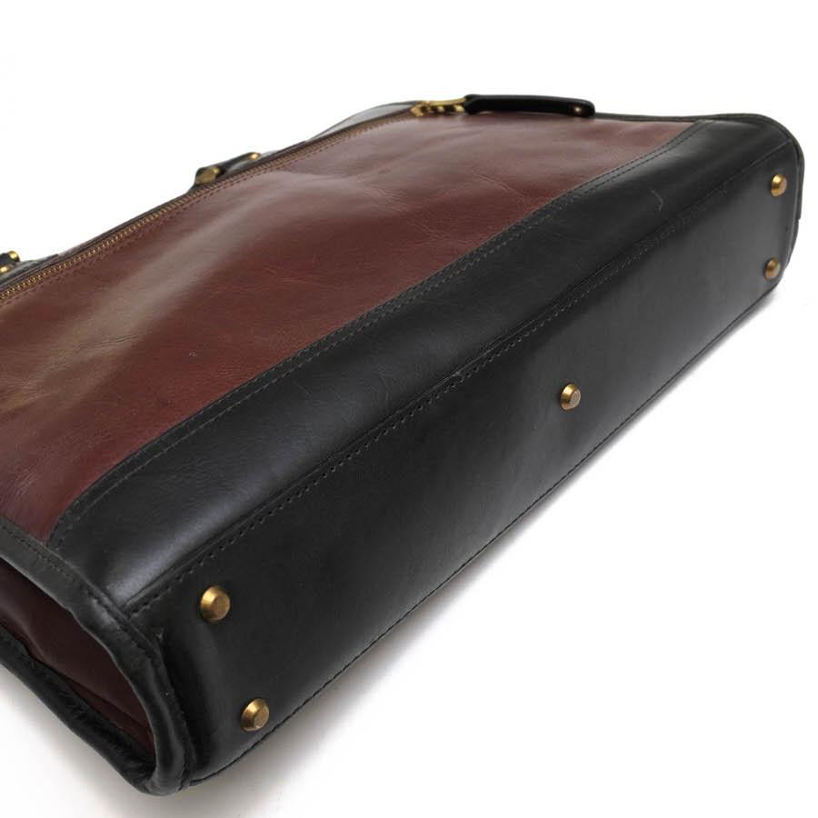 ○マスターピース master-piece フルタンニンキップレザー 牛革 ビジネスバッグ No.01794 FLAT フラット ノートPC収納可 定番 メン 中古 master-piece（マスターピース） ビジネスバッグ No.01794 FLAT