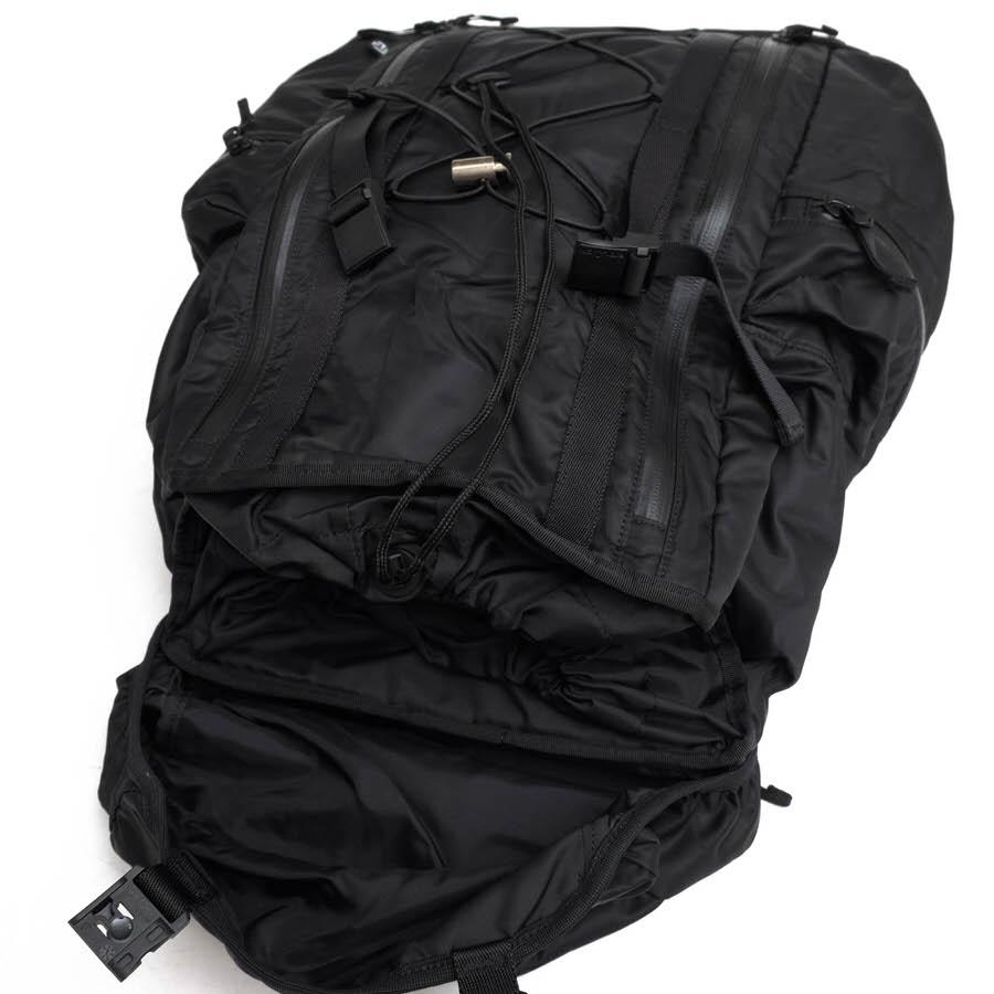 【美品】ramidus denham バックパック　ブラック ramidus X denham バックパックリュック黒