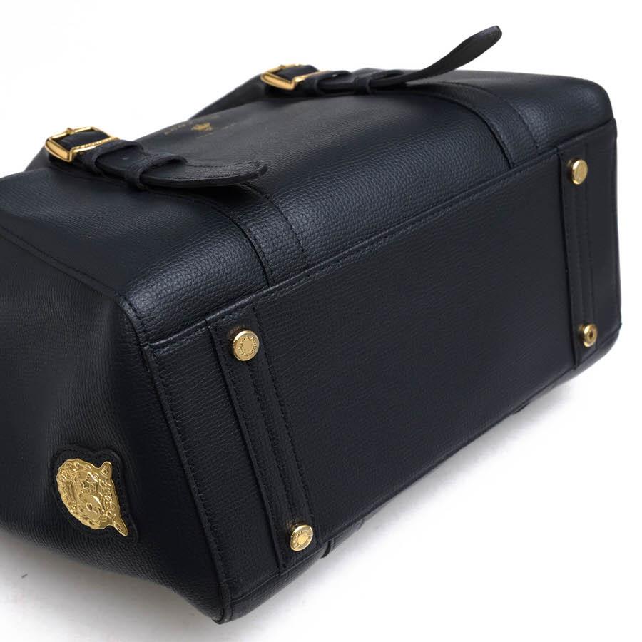 【美品】ADMJ ダノビオ 撥水イタリアンレザー センターリボントートバッグ A.D.M.J（エーディーエムジェイ） ADMJ トートバッグ 18SC1101 DANUBIO