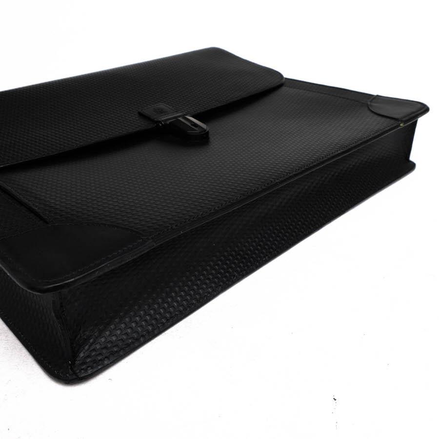 【美品】ダンヒル　ブリーフケース　ビジネスバッグ　マイクロディーエイト　ブラック dunhill（ダンヒル） ビジネスバッグ L3L680A MICRO D-EIGHT マイクロ