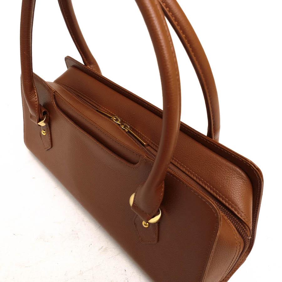 HAMANO 濱野 ハマノ ハンドバッグ グレース ベルディアーヌ 牛革