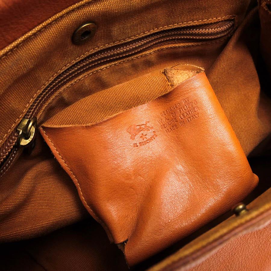 IL BISONTE（イルビゾンテ） トートバッグ ベジタブルタンニン鞣し牛革 