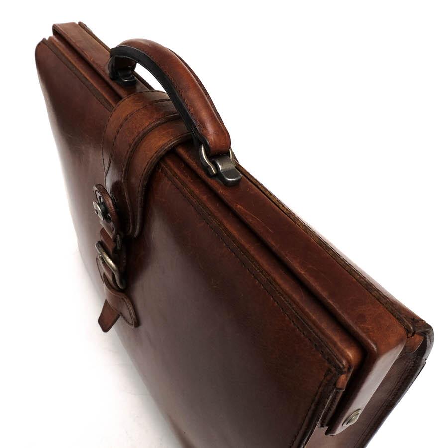 コルボ CORBOダレスバッグブリーフケースビジネスレザーブラウン