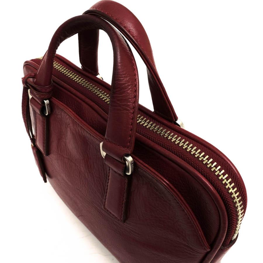 aniary アニアリ ビジネスバッグ 07-01004 Shrink Leather Brief 3