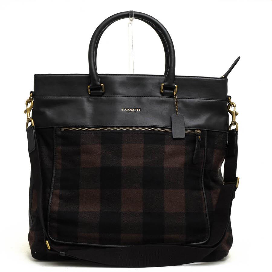COACH（コーチ） トートバッグ F71441 ESSEX WOOL HELMET BAG 