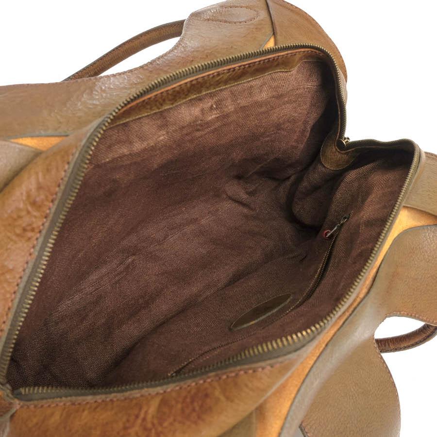 HENRY cuir 39 編み込みローファー ブラウン・ネイビー