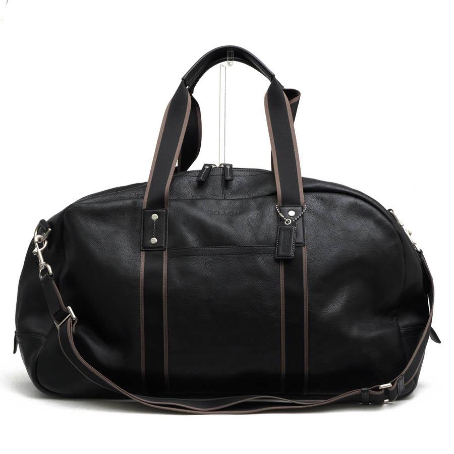 COACH コーチ ボストンバッグ F70561 Heritage Web Leather Duffle 