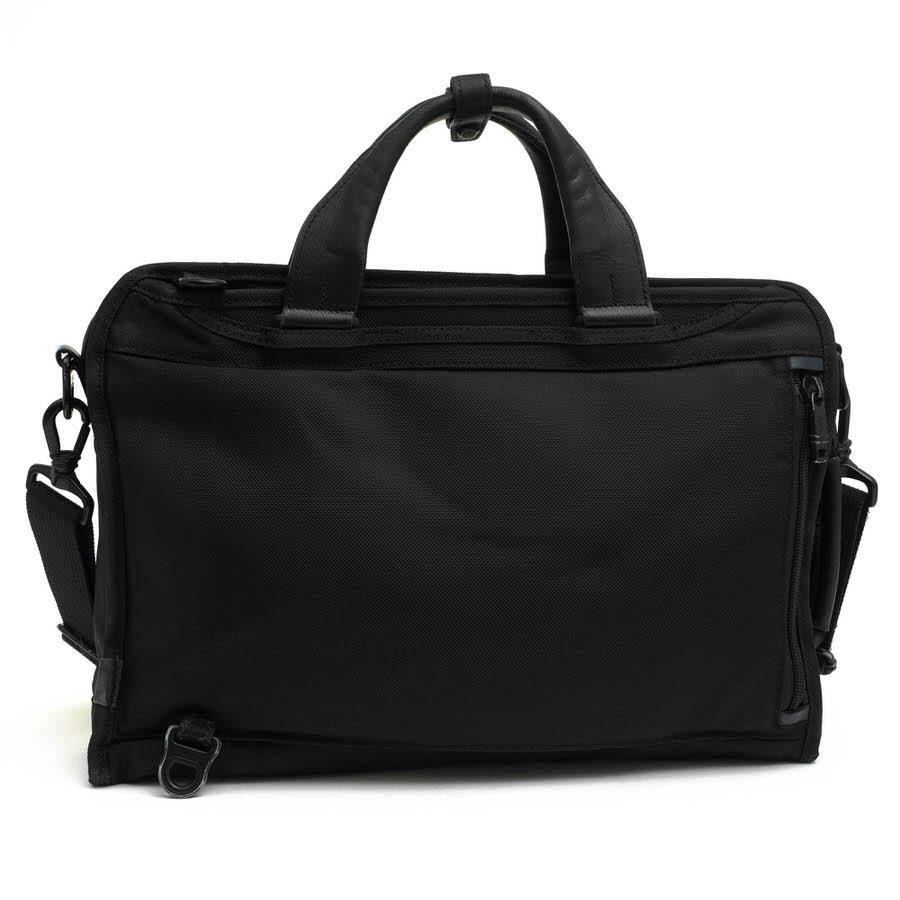 TUMI トゥミ ビジネスバッグ 26182DB2E スリム・スリーウェイ・ブリーフ バリスティックナイロン ナパレザー 牛革 2WAY リュック ノートPC d6497Desir
