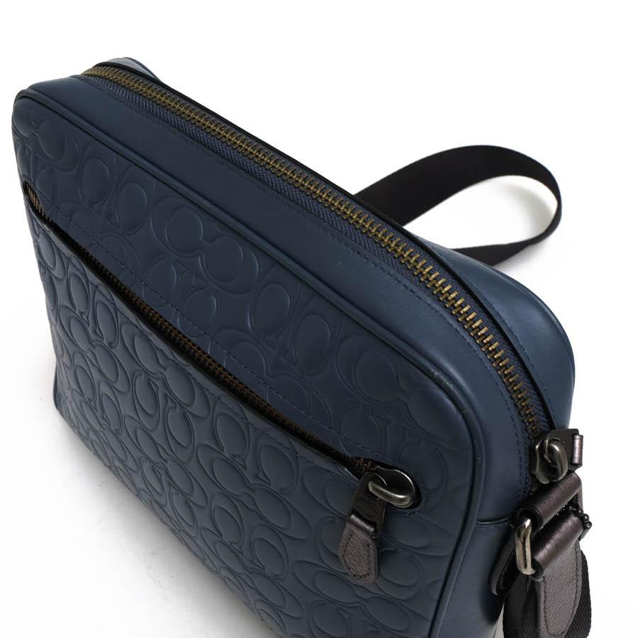 coach  レザーショルダーバック COACH（コーチ） バッグ メンズ ショルダーバッグ アウトレット レザー