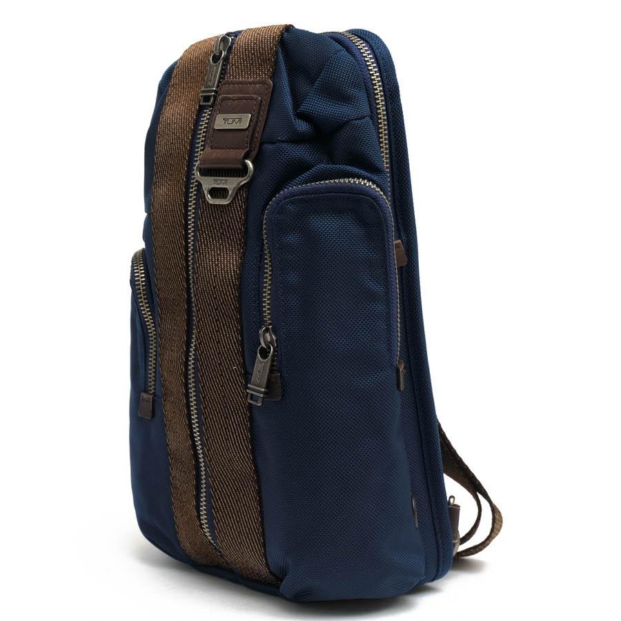 【美品】TUMI Alpha Bravo ボディバッグ ショルダー TUMI（トゥミ） ショルダーバッグ 22318BTH ALPHA BRAVO アルファ