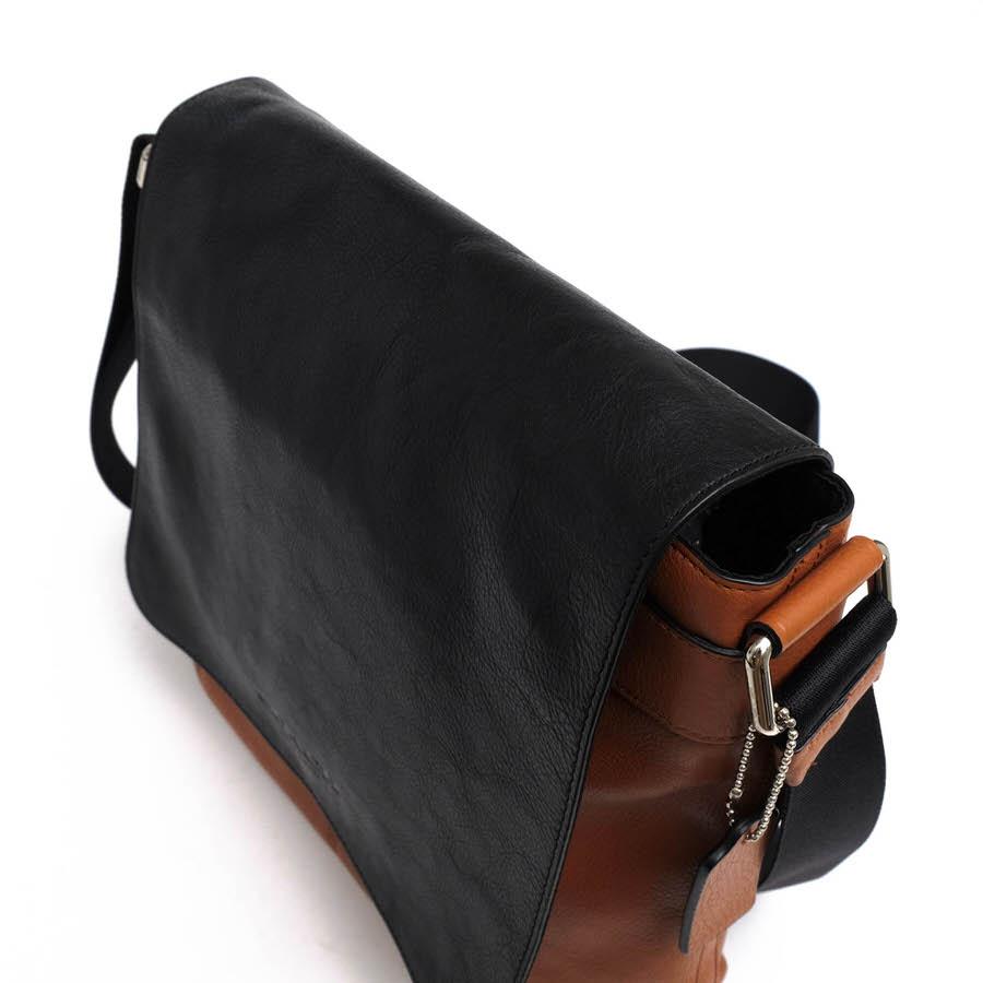 ○コーチ COACH スポーツカーフ 牛革 ショルダーバッグ F72108 Sullivan Small Messenger In Sport Calf サリバン スモールメッセ  中古 COACH（コーチ） ショルダーバッグ F72108 Sullivan Small Messenger