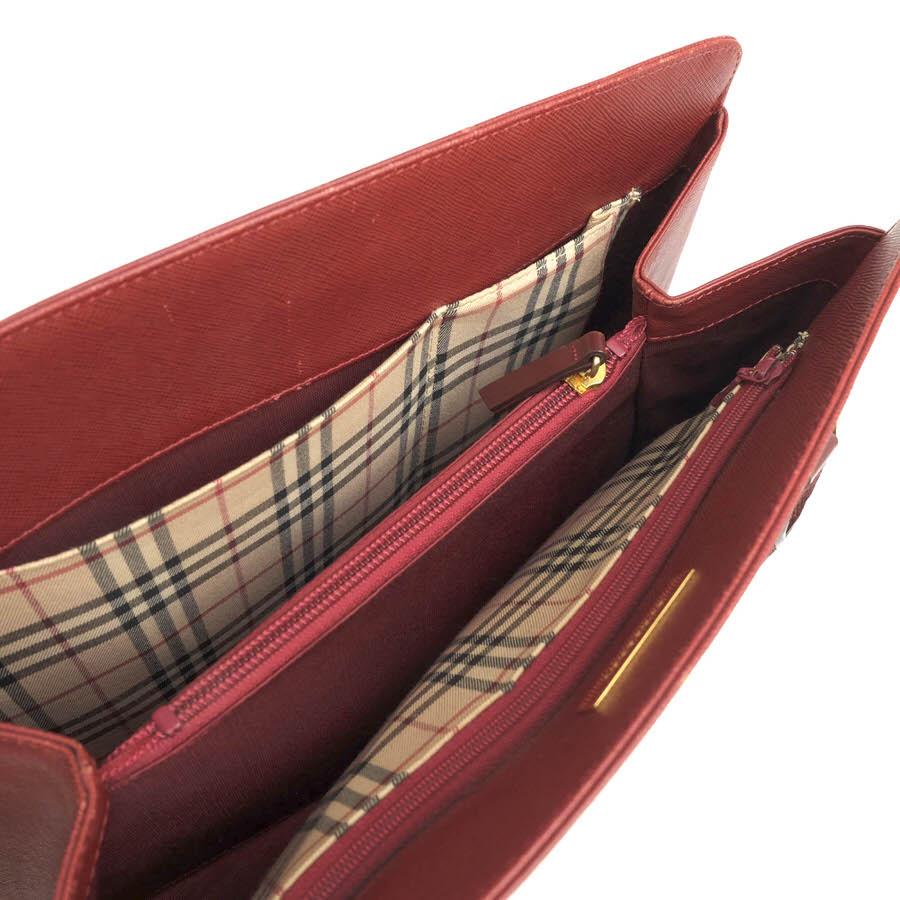 BURBERRY バーバリー トートバッグ サフィアーノ 牛革 裏地