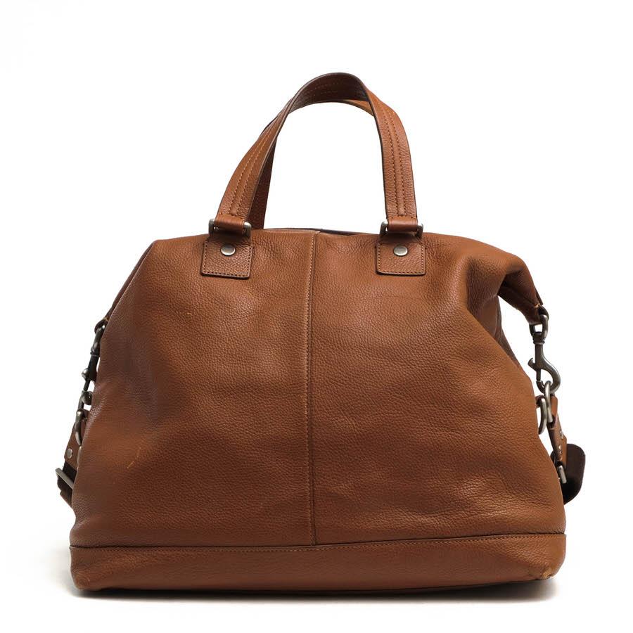 極美品 COACH ブラウン Duffle Bag ダッフル バケツ型 2way COACH 