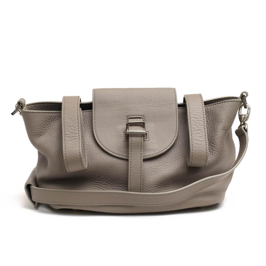 ○メリ・メロ MELI MELO ペブルドレザー 牛革 ハンドバッグ THILA ティーラ 2WAY ショルダーバッグ シボ革 シュリンクレザー レデ  中古 MELI MELO メリ・メロ ハンドバッグ THILA ティーラ ペブルドレザー