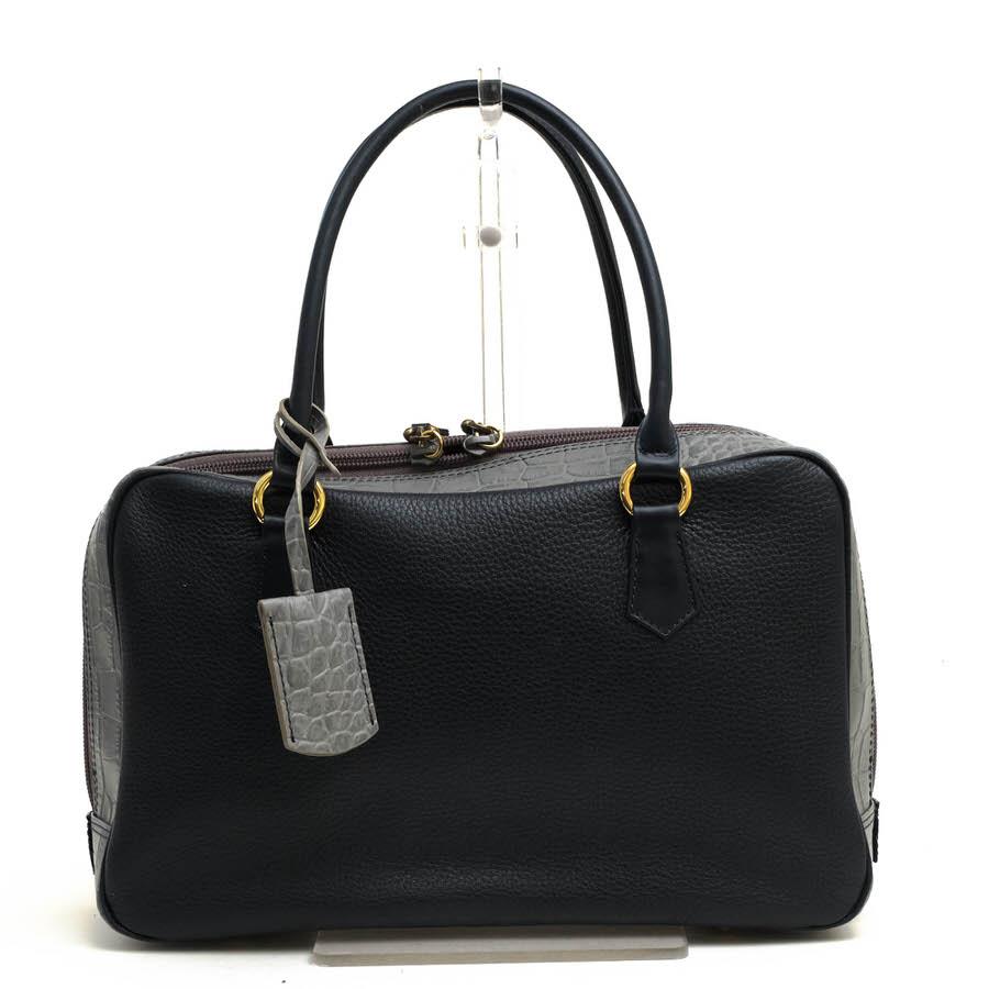 HAMANO ハマノ 濱野 ハンドバッグ ミニボストンバッグ レザーバッグ