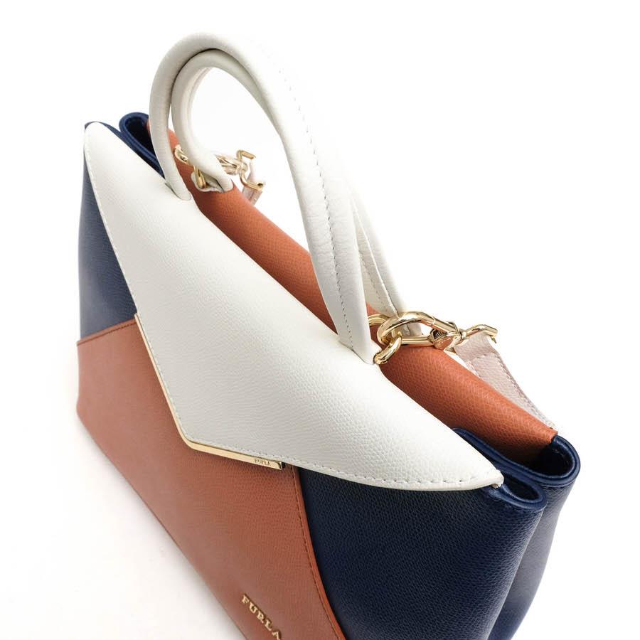 FURLA（フルラ） ハンドバッグ Kelis Tote ケリス 牛革 エンベロープ 