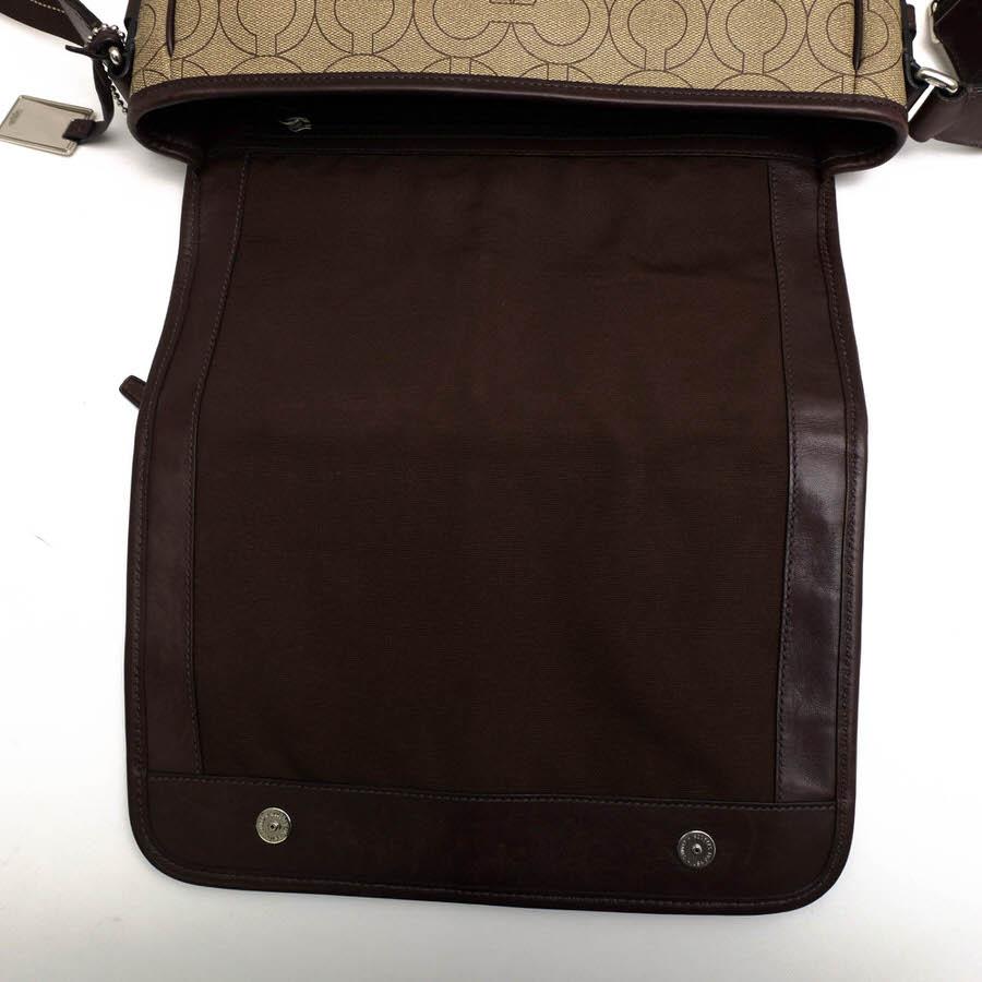 COACH コーチ ショルダーバッグ 70262 Op Art messenger map bag  