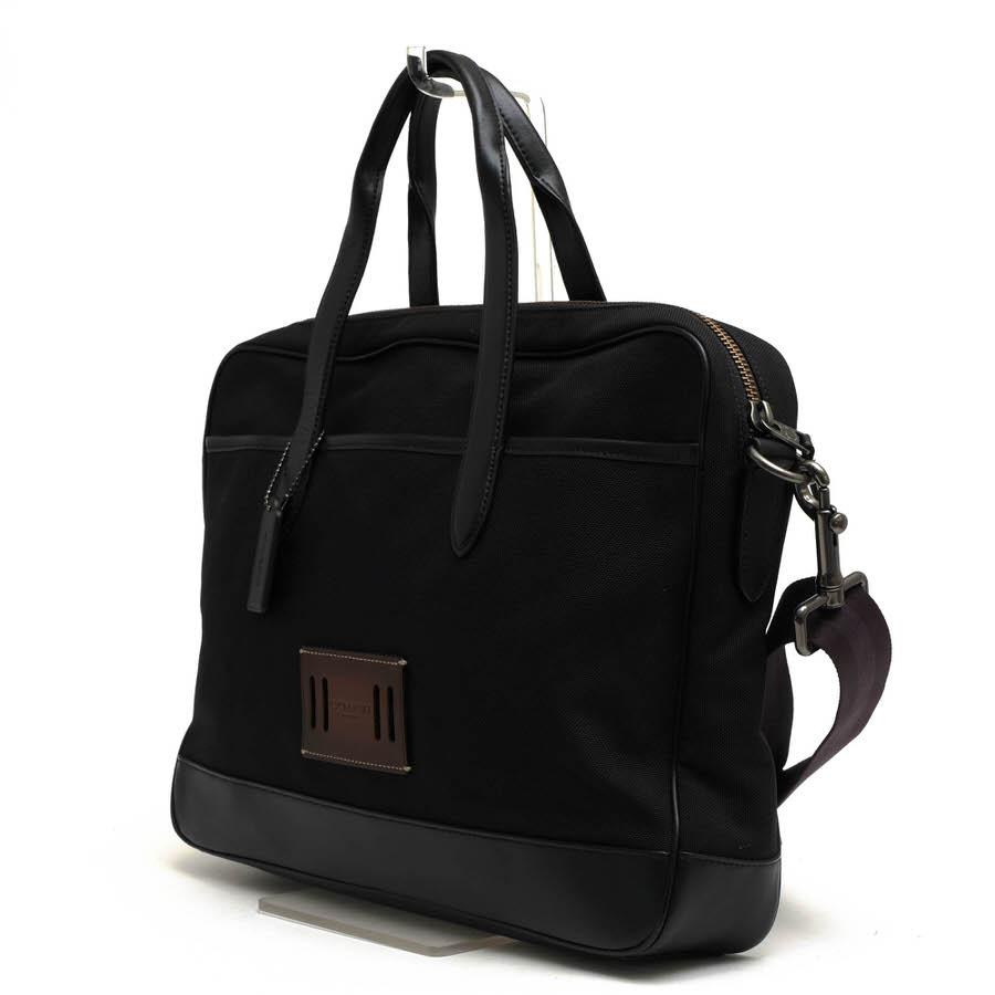 の*付様 COACH ハミルトン ビジネスバッグ 2way F31277 黒 COACH（コーチ） ビジネスバッグ F31277 Hamilton Bag In Cordura