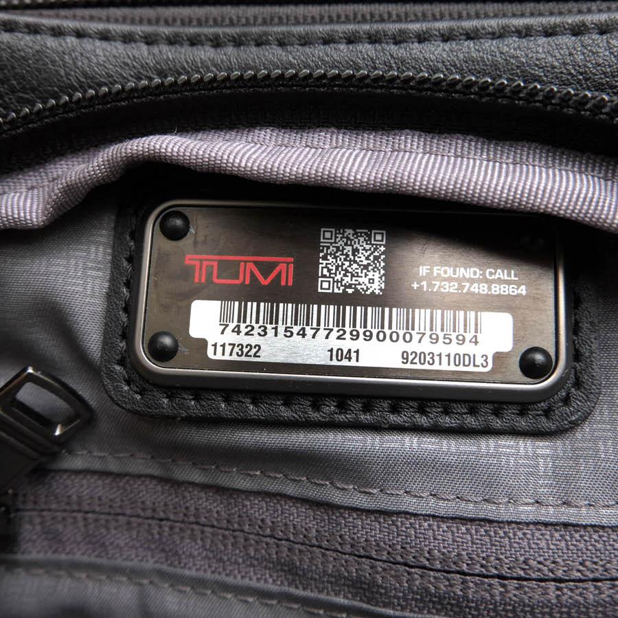 TUMI トゥミ ショルダーバッグ 9203110DL3 Alpha3 Pocket Bag Small アルファ3 ポケットバッグ スモール ナパレザー 牛革｜desir-store｜09