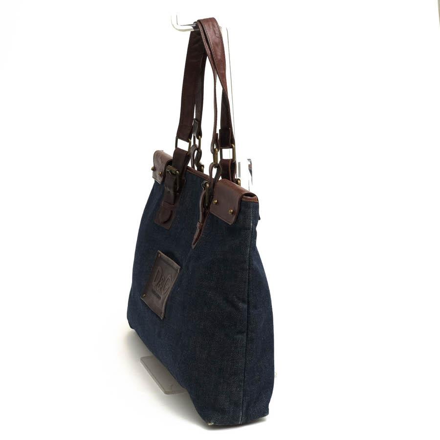 DOLCE&GABBANA DOLCE＆GABBANA ドルガバ トートバッグ 一部牛革 裏地  