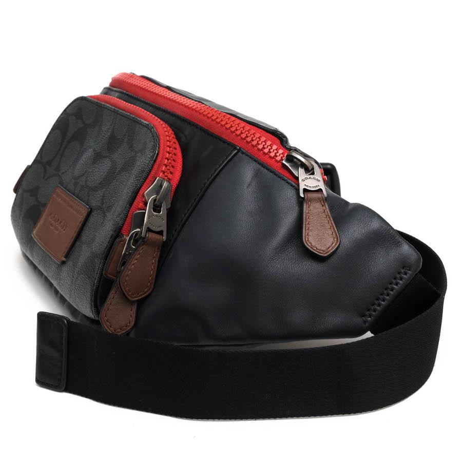 COACH コーチ ウエストバッグ C4140 Track Belt Bag In Colorblock 