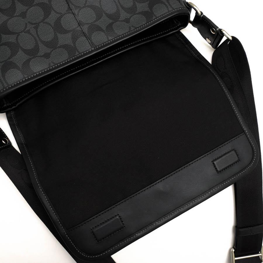 COACH コーチ ショルダーバッグ F70333 Heritage Stripe Map Bag