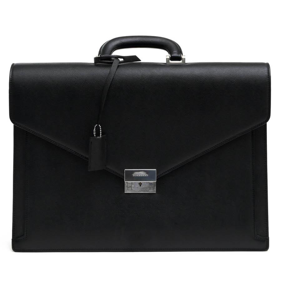 BURBERRY バーバリー ビジネスバッグ WB5042 サフィアーノ 牛革