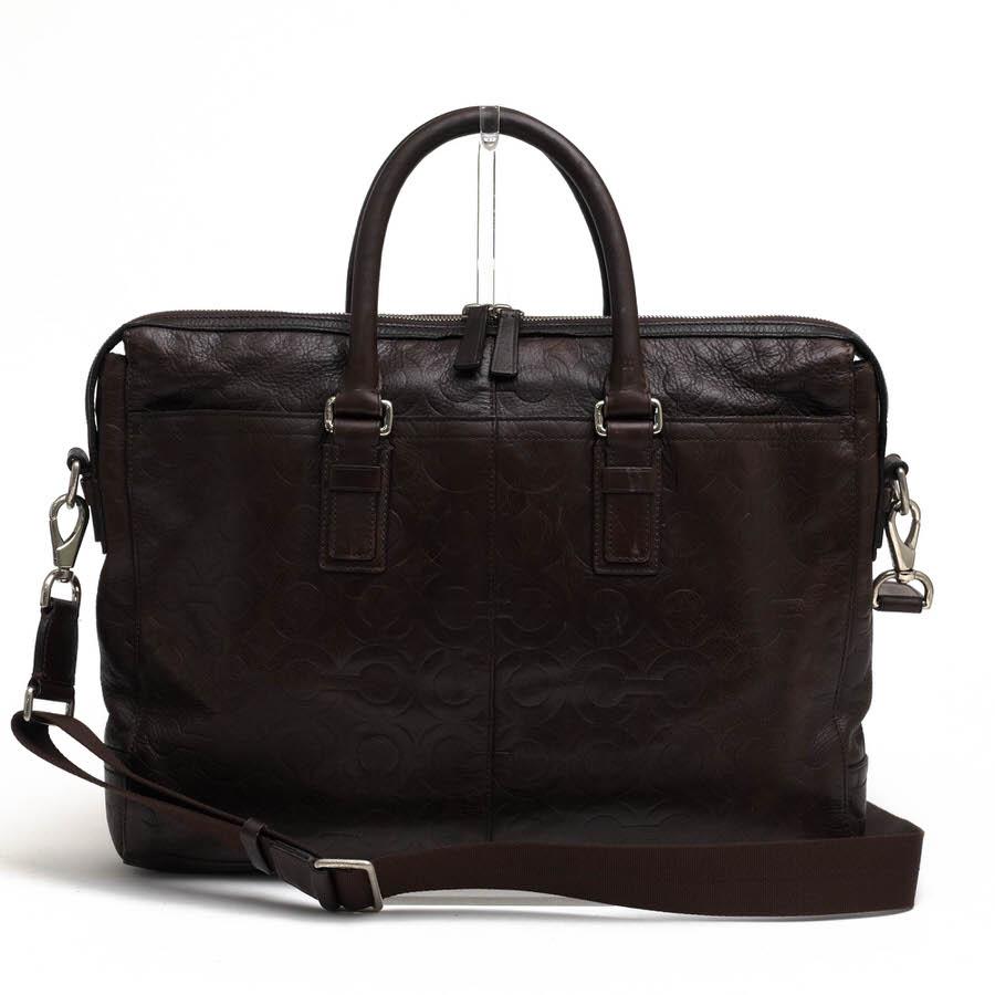 COACH（コーチ） ビジネスバッグ 70251 OP art leather Zip top Brief