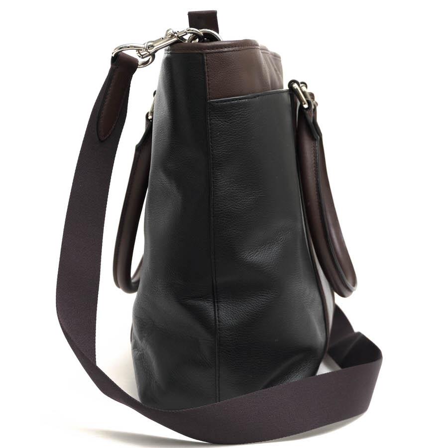 コーチ ペリー スムース レザー ビジネス トート F54758 バイカラー COACH（コーチ） トートバッグ F54758 Perry Business Tote In Smooth