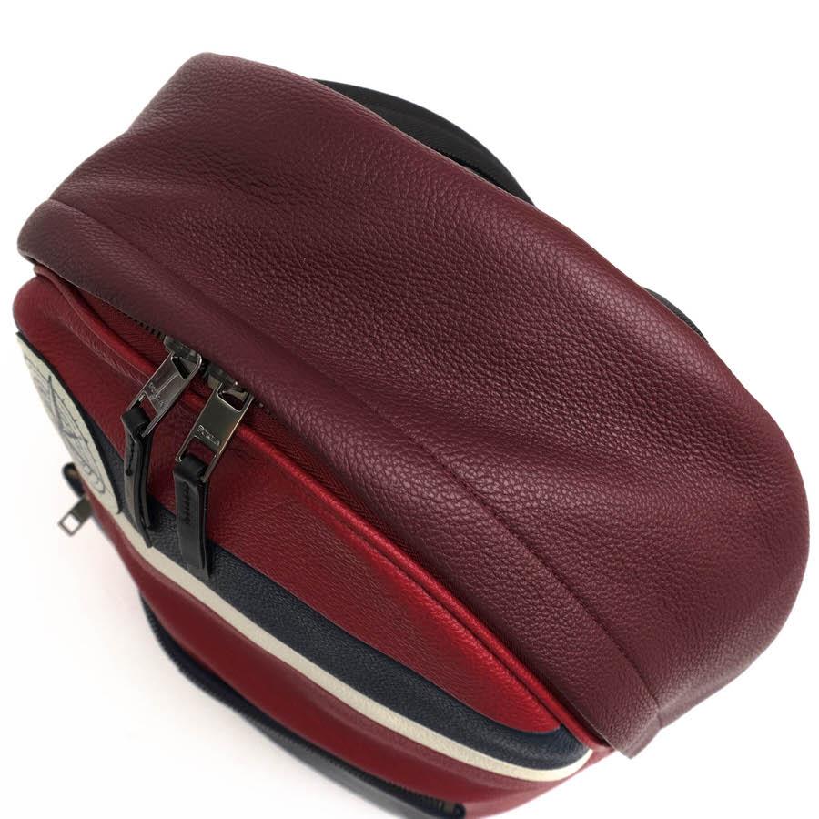 ○フルラ FURLA 牛革 カーフ リュック 937822 RAGATA シボ革 シュリンクレザー メンズ 【中古】 中古 FURLA（フルラ） リュック 937822 RAGATA 牛革 カーフ シボ革