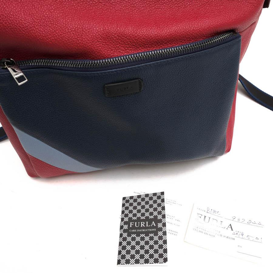 FURLA（フルラ） リュック 937822 RAGATA 牛革 カーフ シボ革