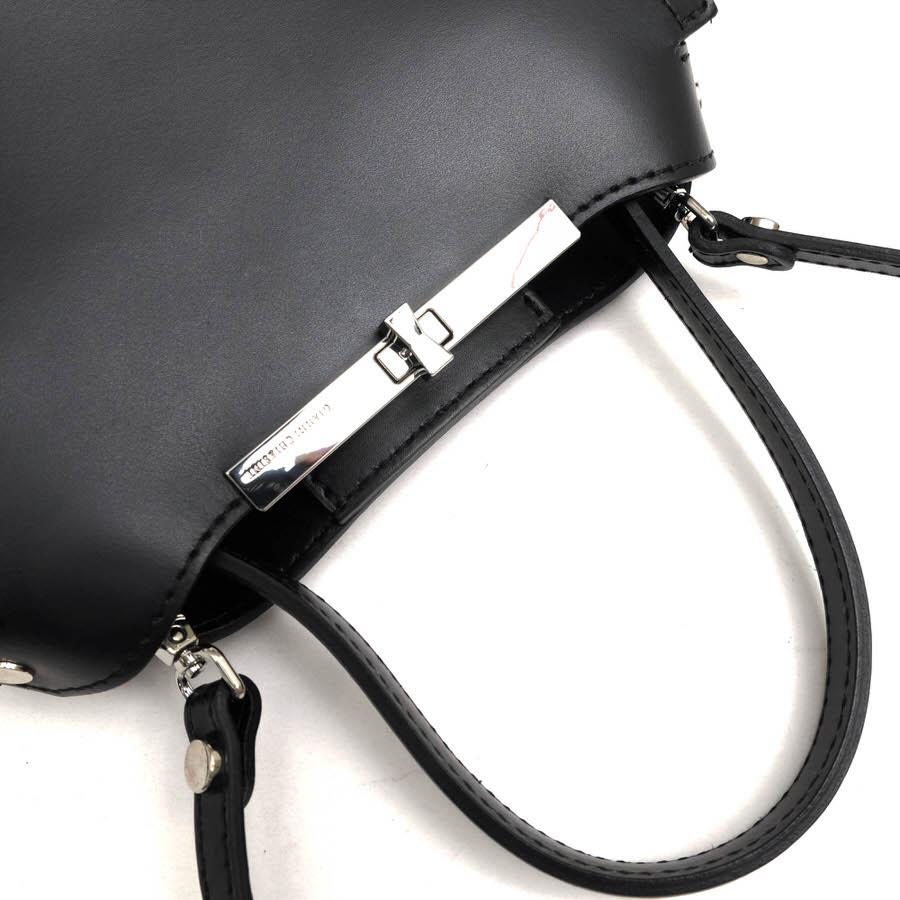 ジャンニキャリーニ ショルダー バック ブラック 美品 GIANNI CHIARINI（ジャンニ キアリーニ） ショルダーバッグ バッグ