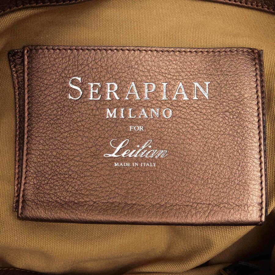 SERAPIAN セラピアン ハンドバッグ レリアン Leilian別注 牛革 カーフ 