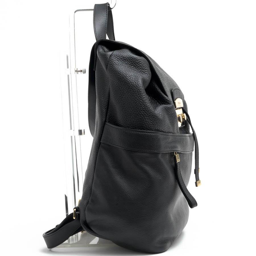FURLA（フルラ） リュック Lara S Backpack ペブルドレザー 牛革 A4