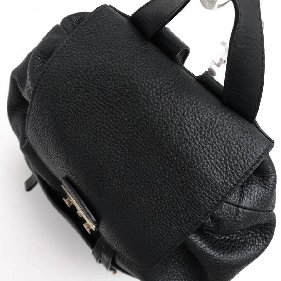 FURLA（フルラ） リュック Lara S Backpack ペブルドレザー 牛革 A4