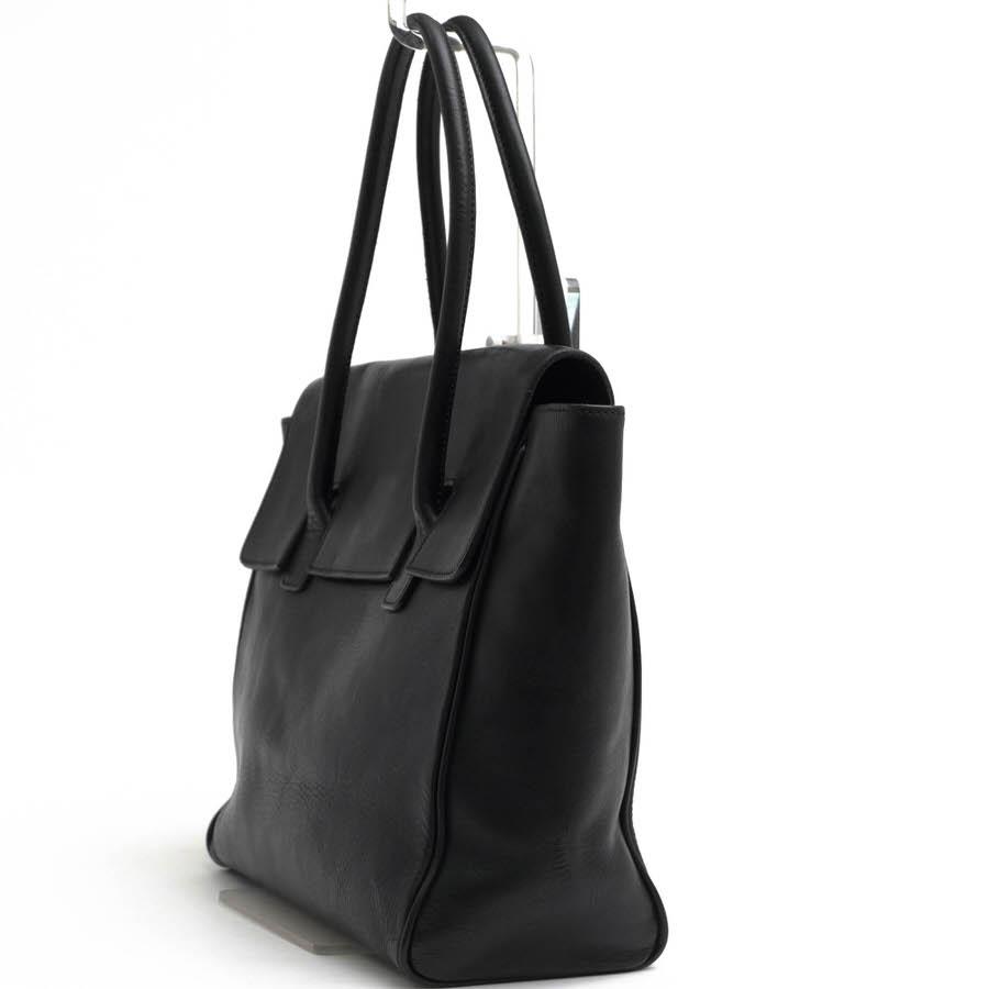 クオドロ quadro 高級ハイグレードレザー フラップバッグ トートバッグ 黒 quadro ハイグレードレザーフラップバッグ 黒 クオドロ quadro 高級