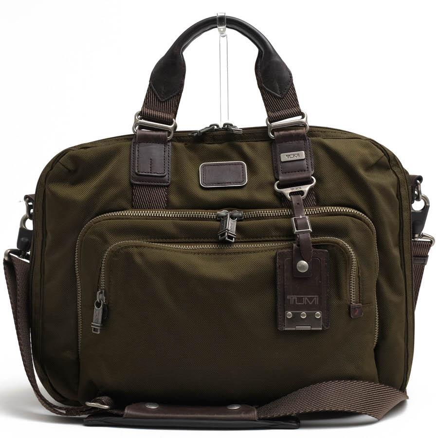 TUMI トゥミ ビジネスバッグ 22631OLH ALPHABRAVO Yuma SlimBrief 