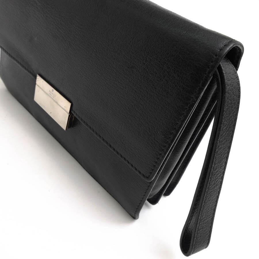 ○グッチ GUCCI 牛革 カーフ セカンドバッグ/クラッチバッグ 03137 1669 フラップ式 メンズ 【中古】 中古 GUCCI（グッチ） セカンドバッグ/クラッチバッグ 03137 1669 牛革