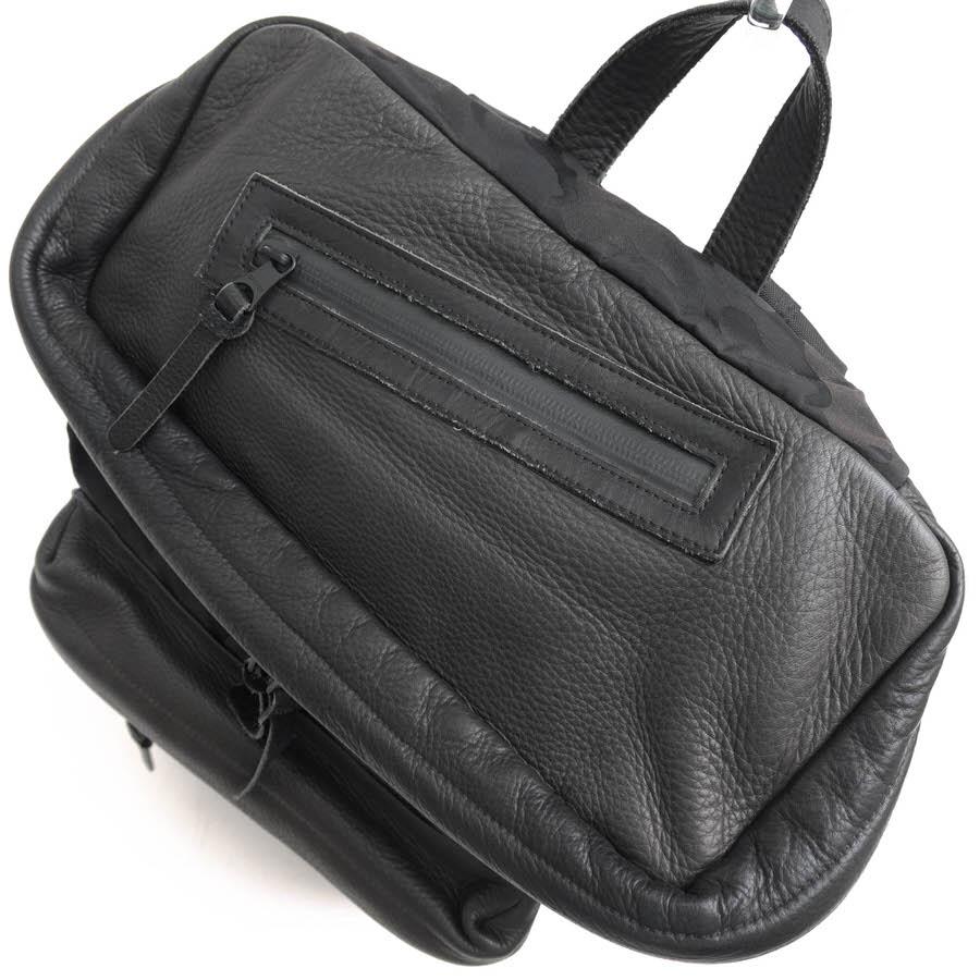 DECADE ディケード リュック オイルドグローブカウレザー 牛革 迷彩