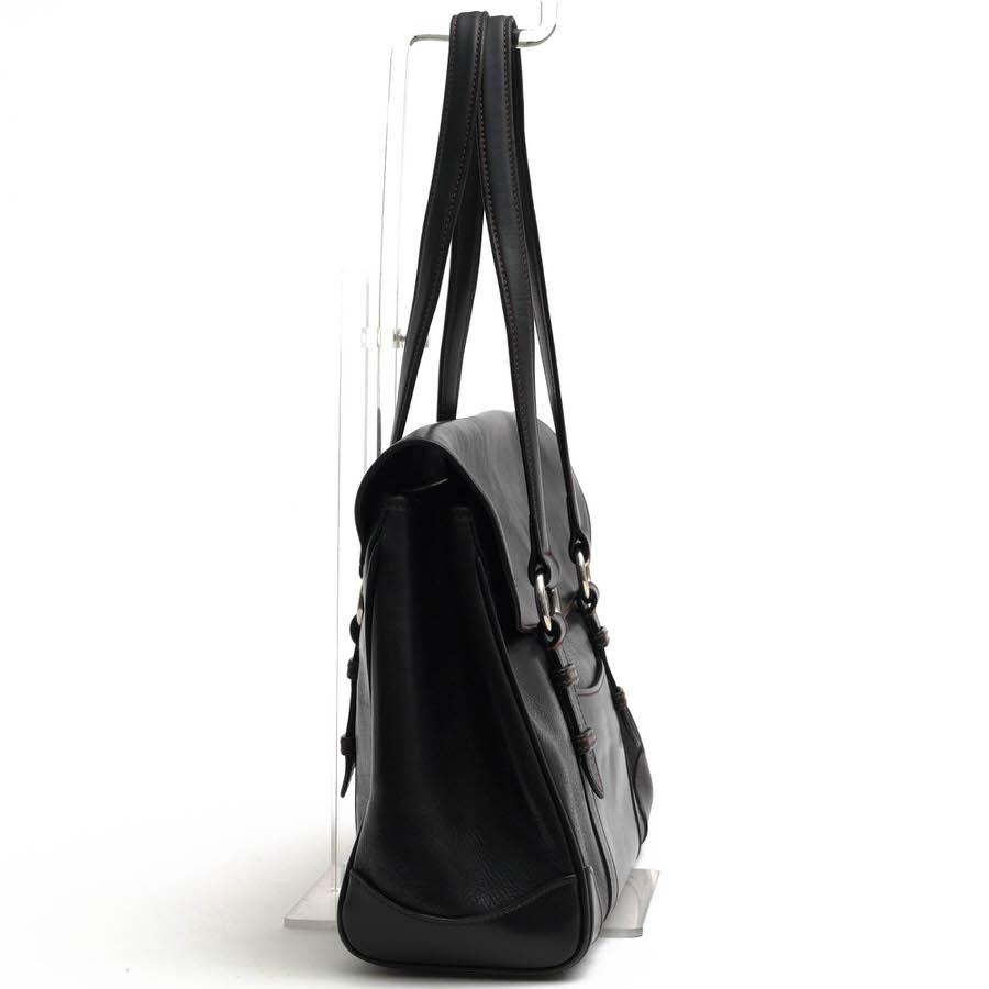【美品】SOMES SADDLE　CSE-15　キャリアトート　ブラック　シボ革 SOMES SADDLE ソメスサドル トートバッグ CSE-15 キャリアトート 牛革