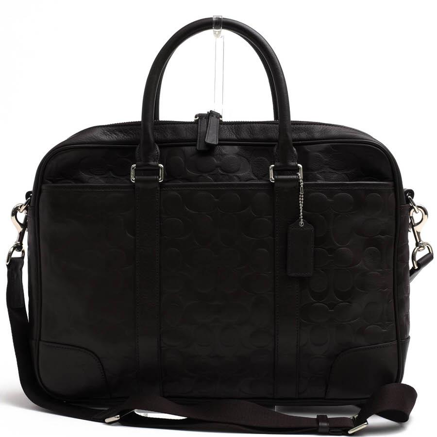 COACH（コーチ） ビジネスバッグ F71247 HERITAGE WEB LEATHER