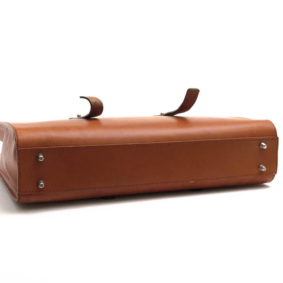 ○サラブレイス THOROUGH BRACE ヌメ革 牛革 ビジネスバッグ ハンドメイド メンズ 【中古】 中古 THOROUGH BRACE サラブレイス ビジネスバッグ ヌメ革 牛革