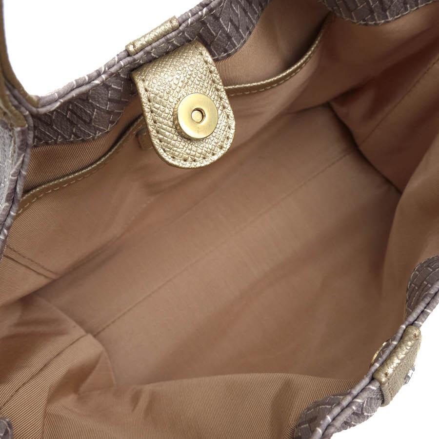 WAKO 和光 トートバッグ 一部牛革 Wモノグラム柄 : Desir Yahoo