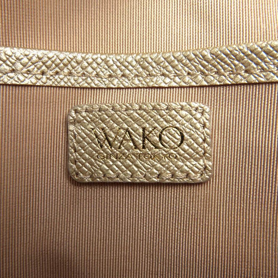 WAKO 和光 トートバッグ 一部牛革 Wモノグラム柄_8