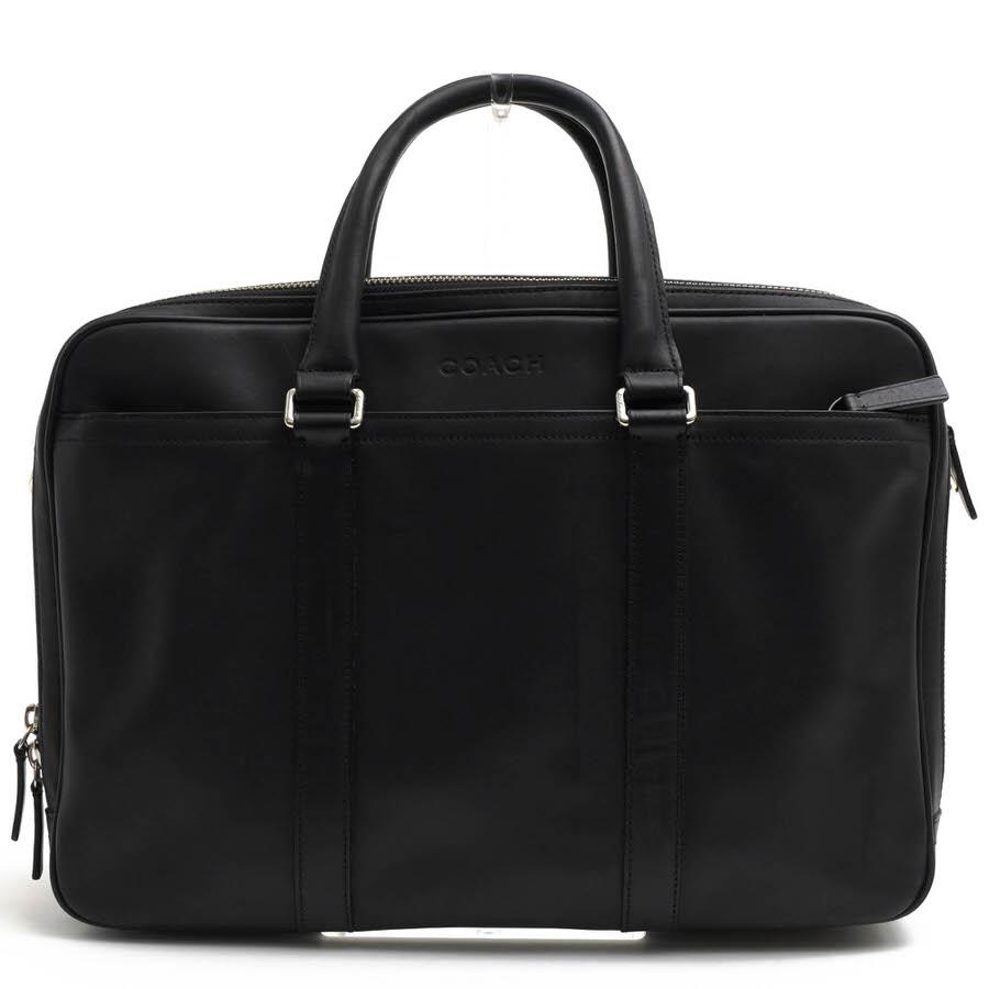 美品 COACH F71065 レキシントン 2WAY ロゴ ビジネス バッグ COACH（コーチ） ビジネスバッグ F71065 Lexington Leather Commuter