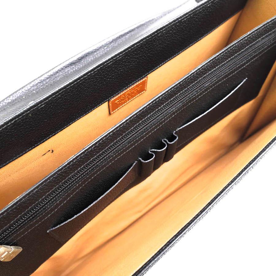 testoni テストーニ ビジネスバッグ カリブーレザー 北米産トナカイ革