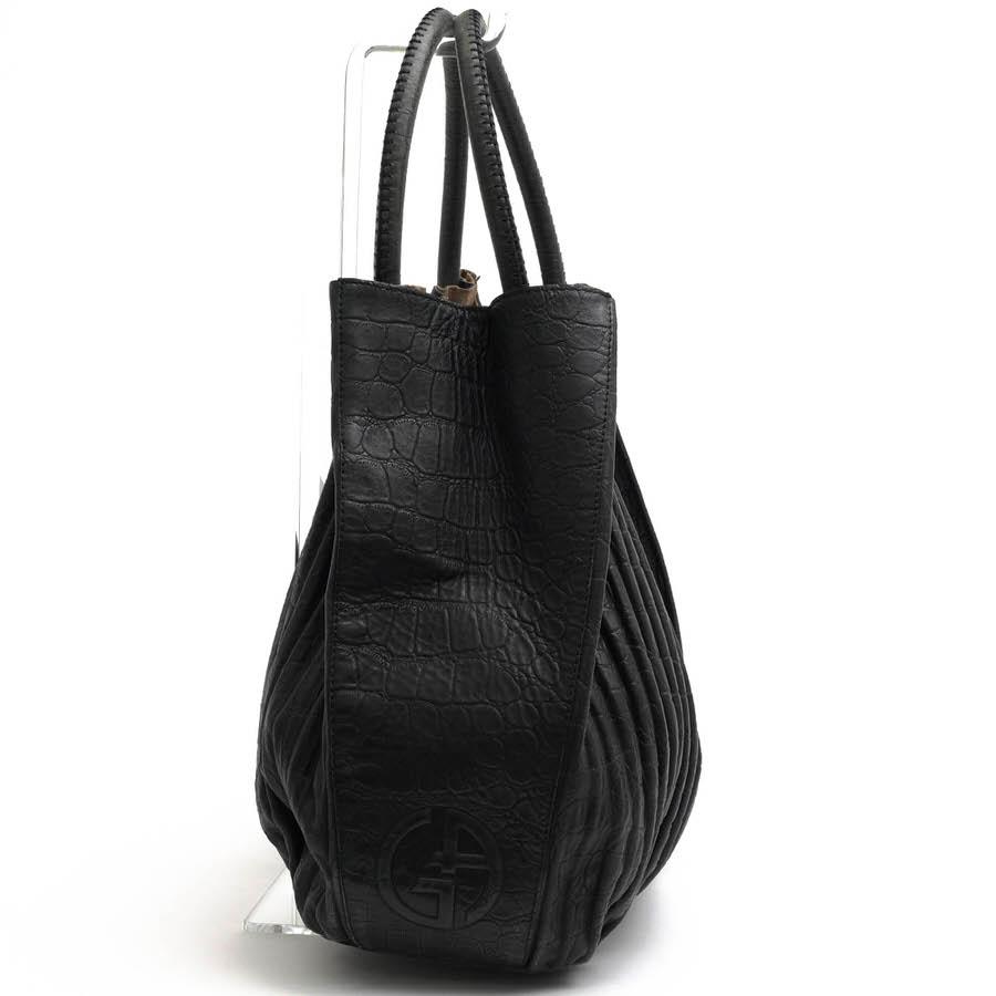 ARMANI（アルマーニ） GIORGIO ARMANI トートバッグ Pleated Leather